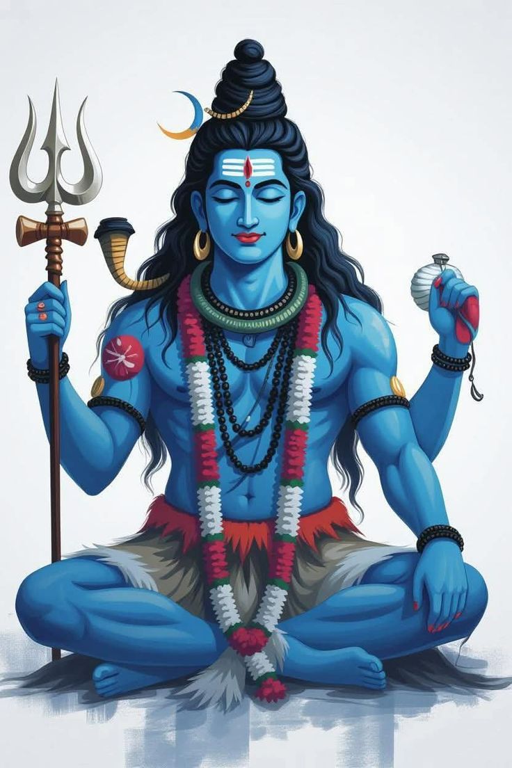 Priyat00's tweet image. &quot;नीले शरीर, त्रिशूल हाथ में,
हर रूप में भक्तों का साथी – #Mahadev
🕉️✨ #ShivBhakti #HarHarMahadev&quot;