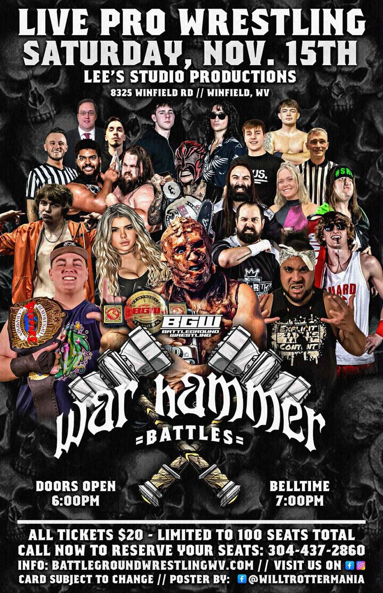 Tomorrow Night In Winfield ! 

Come one come all and please help us share .