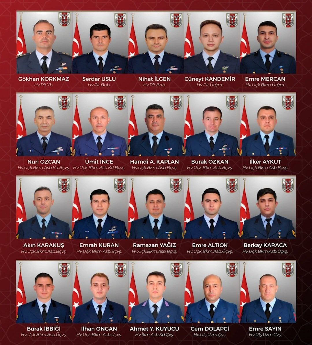 “Bu dünyada bir nesneye 
Yanar içim göynür özüm
Yiğit iken ölenlere
Gök ekini biçmiş gibi”

Bize bu toprakları vatan yapan tüm şehitlerimize rahmet ve saygıyla…