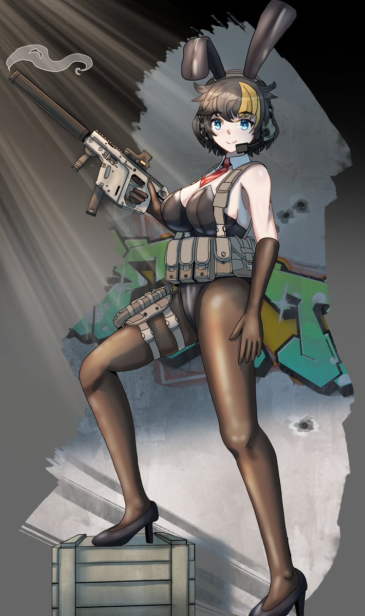 << Meteor 1-4, perimeter secured. All tangos down. >>

"Tactical bunny" was an idea I'd been wanting done for a while now. Thanks to <a href="/Lewdtenant_Isan/">Lewd-Tenant Isan</a> for actualizing it!

#VtTommyArts