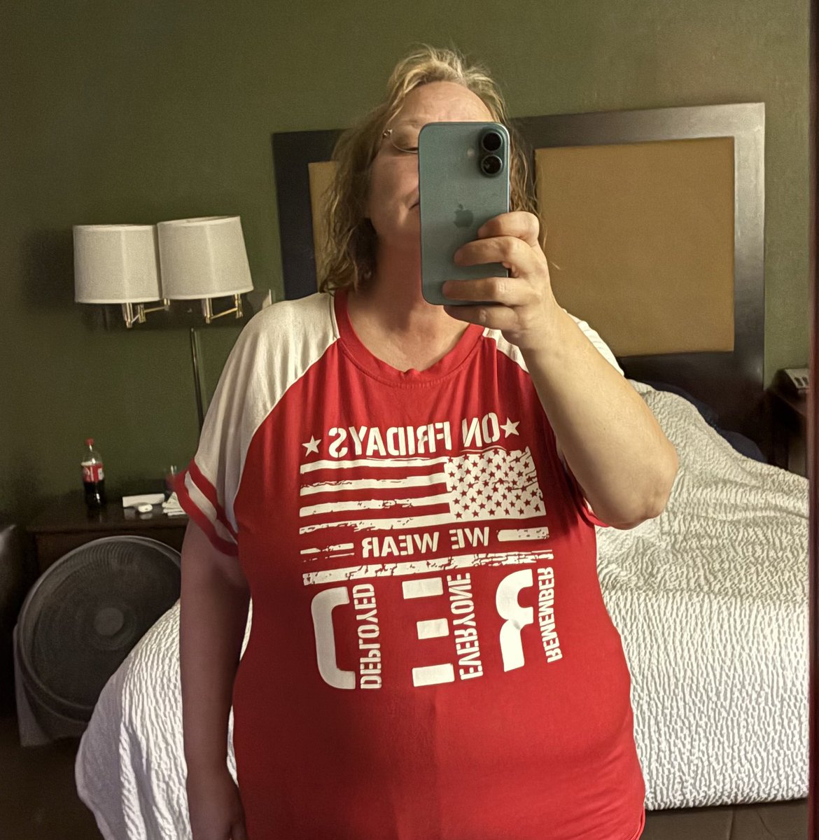 DeniseStaceyUSA's tweet image. I Have My Red Shirt On For Red Friday. Thank  You So Much @MillieVTaylor For Including Me. God Bless You!!!

#KeepHashtagging 

#REDFriday 

#SupportOurTroops

#GodBlessOurTroops 

#Friday

#FridayVibes

#FridayMotivation

#FridayThoughts 

#GodBlessAmerica 

Are You Wearing Red?