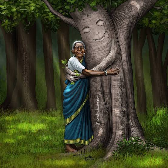 Srjproo7's tweet image. 🌿 Farewell to a living legend! 114-year-old Saalumarada Thimmakka, who 🌴planted &amp;amp; nurtured 🌳~8,000 trees, passes away. ☘️Recipient of the Padma Shri, her green legacy inspires generations. 🌱
#Thimmakka           #TreeMotherOfIndia