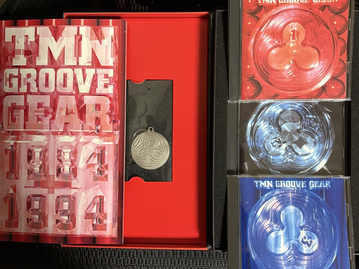 TMN GROOVE GEAR（未使用）　10万円で買った 懐かしコレクション TMN GROOVE GEAR 発売当時はお金もなくて限定版