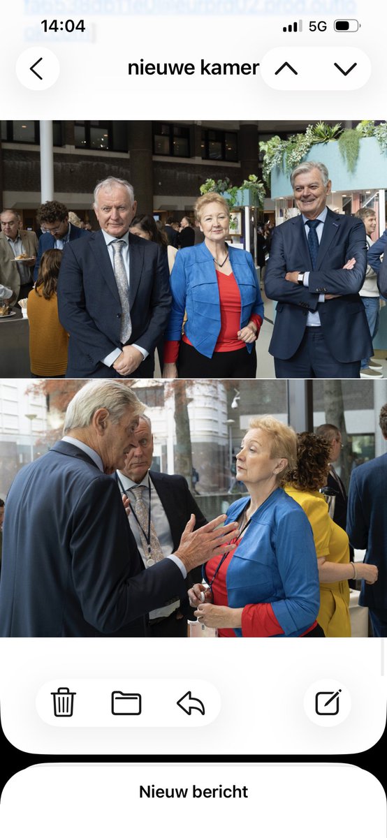 50PLUS  op volle sterkte 
In de Hal Tweede Kamer, kort voor de  beediging