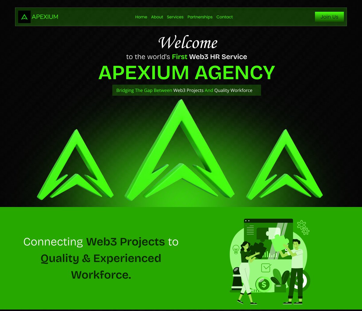 Kaysolo58's tweet image. I addition to what @big_sensei  @Apexium_  has in mind to help connect Web3 projects with important platforms so as to ensure effective growth.💚

So I decided to do something that can be used for the website. ⚡️

Other reasons for doing this are still private.