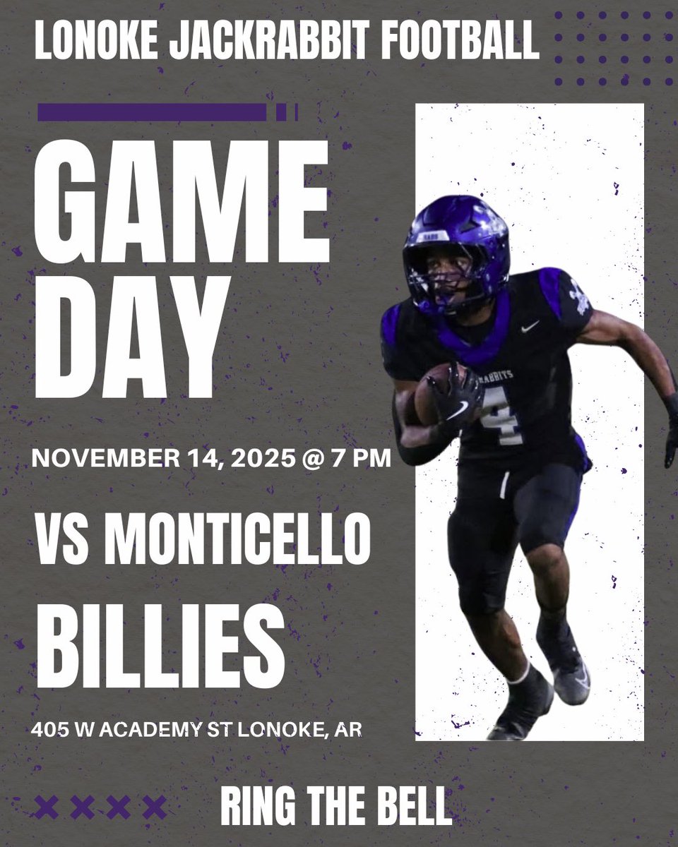 LonokeFootball's tweet image. Rabs host Monticello tonight in 1st round of playoffs. Tickets must be purchased on Go Fan! Let’s go Rabs! 

gofan.co/event/5341127?…