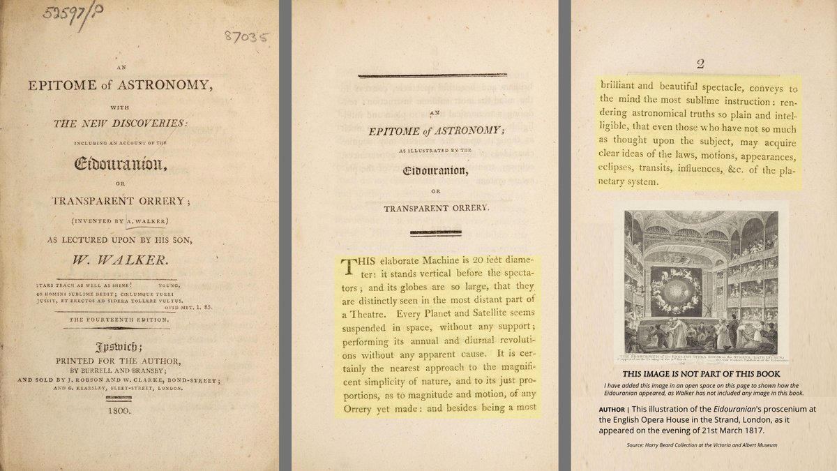 RealPreCinema's tweet image. Detailed mechanical drawings and a full technical specification are scarce in the surviving record. Scholars have reconstructed its working principles from lecture accounts, #playbills, #pamphlets and a few #engravings, but some fine points (exact gearing arrangements, method of