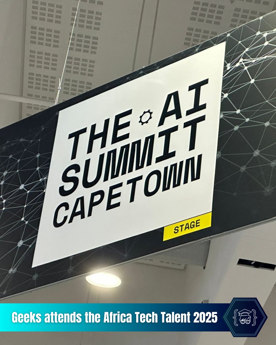 geeks4learning's tweet image. Our team had an incredible time exploring Africa Tech Talent 2025. We witnessed cutting-edge seminars to spotting the coolest robot dog in action. Events like this fuel our passion for innovation and building the future of tech talent! 💡🤝🤖
#AfricaTechTalent2025 #Geeks4Learning