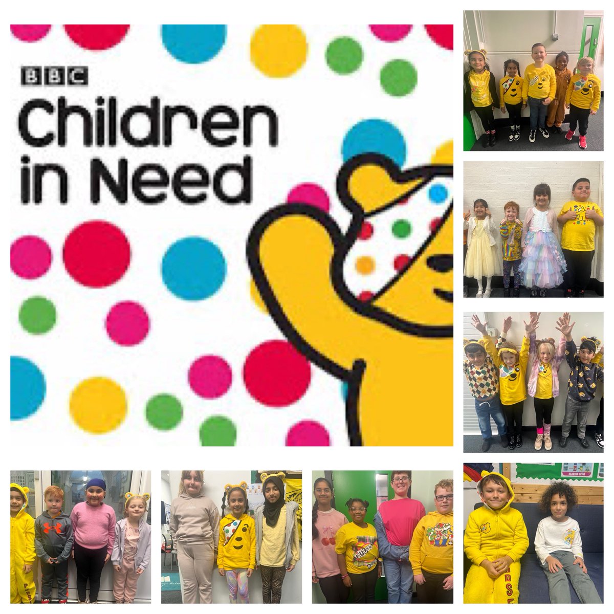 Today our colleagues and learners wore bright colours to support Children in Need 2025! <a href="/BBCCiN/">BBC Children in Need</a>