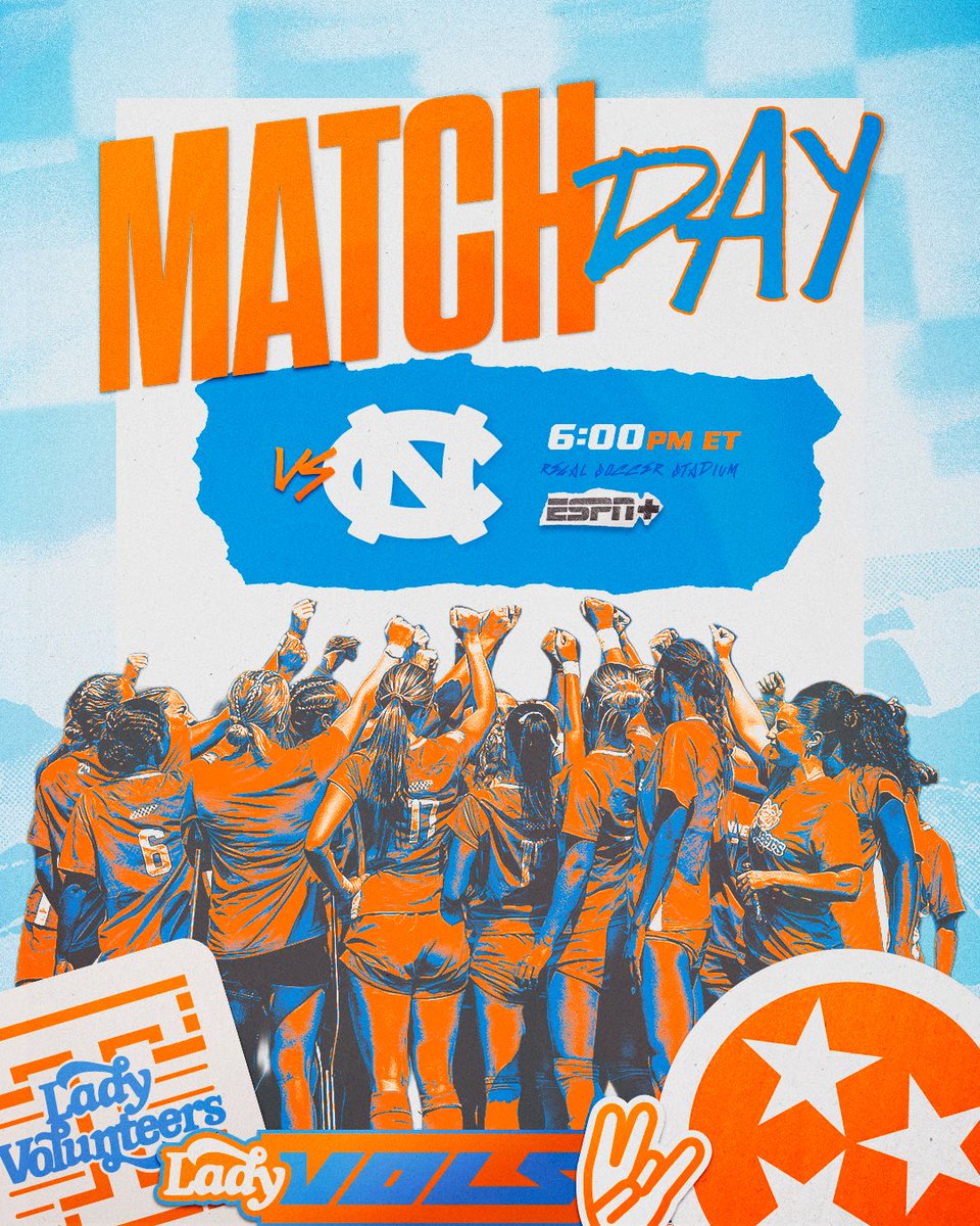 Vol_Soccer's tweet photo. LET’S DANCE! 

⚽️  NCAA Tournament First Round 
🆚 North Carolina 
📺 ESPN+ | 6 pm ET https://t.co/zciWF3OBe1