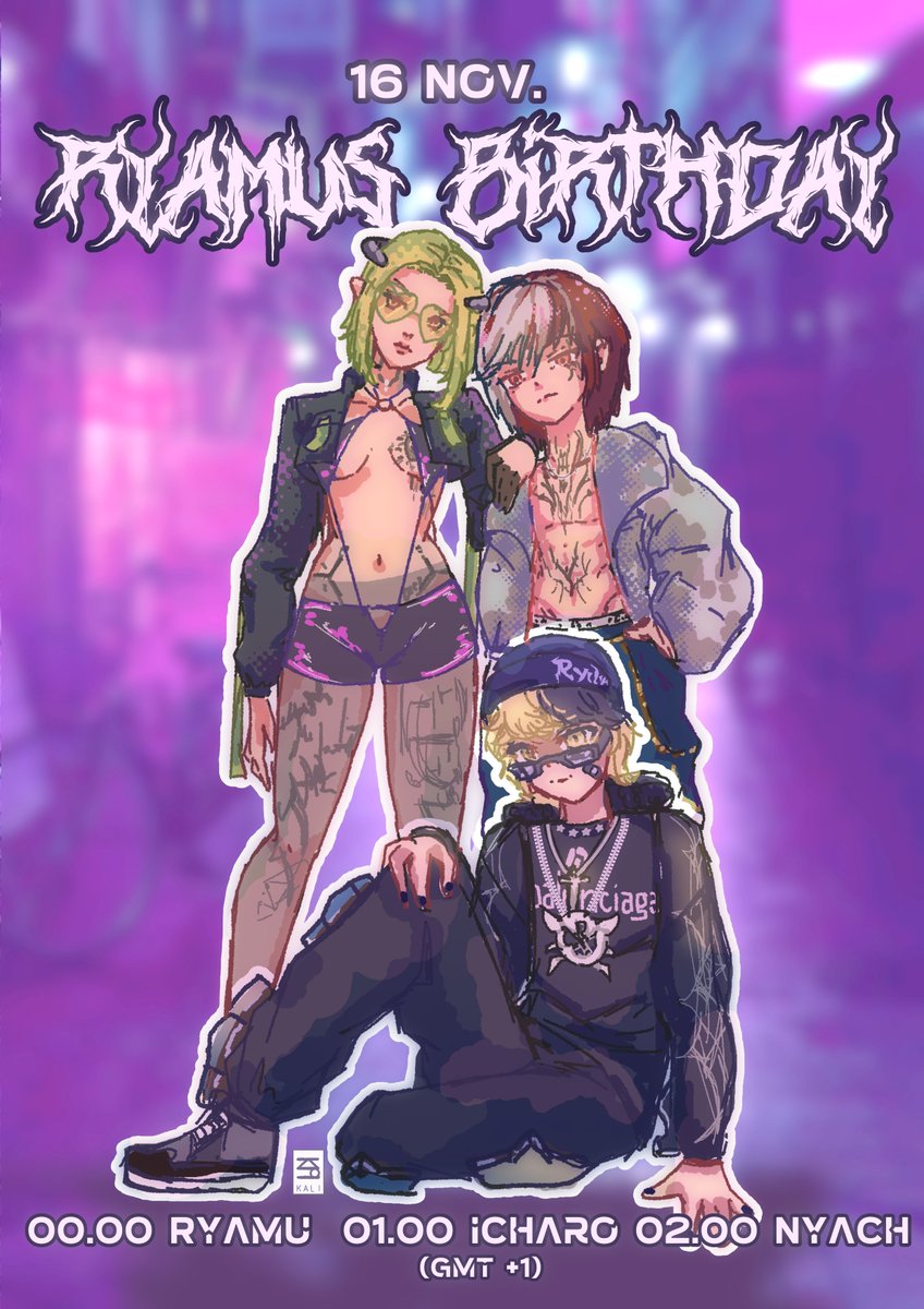 praxisvrc's tweet photo. Ryamu's Birthday at PRAXIS

Doors: 15.11.25 • 11:30 CET • 16:30 EST
00:00 -@RyamuVR 
01:00 - @Icharo999 
02:00 - @NyachPachiPach https://t.co/9RWL8TyJ6K