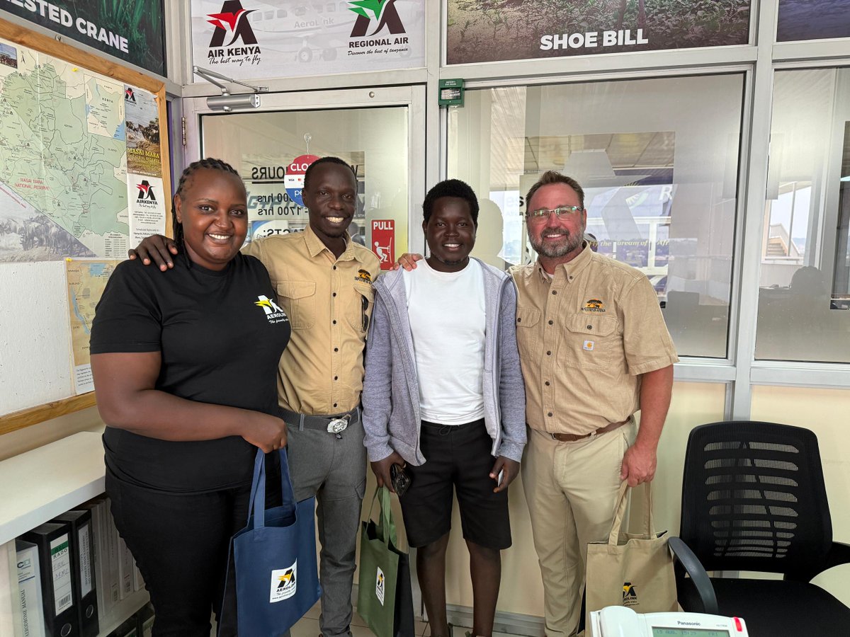 AerolinkUganda's tweet image. Happy Friday! 🙌 Kicking off the weekend by celebrating our partners, @AngaraTours and @TapestryofAfrica!
Their team&apos;s passion for Uganda &amp;amp; Kenya and expertise in designing dream safaris is unmatched. We value their partnership and the trust they place in us. Thank you! #B2B