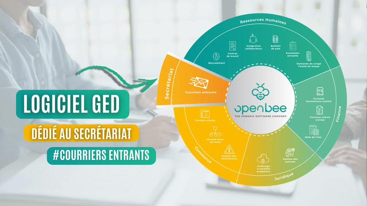 [Video] Open Bee vous présente comment le courrier entrant du #secretariat peut être géré avec la #GED 👉youtu.be/JRtIsbHgjRc
#logiciel #frenchTECh