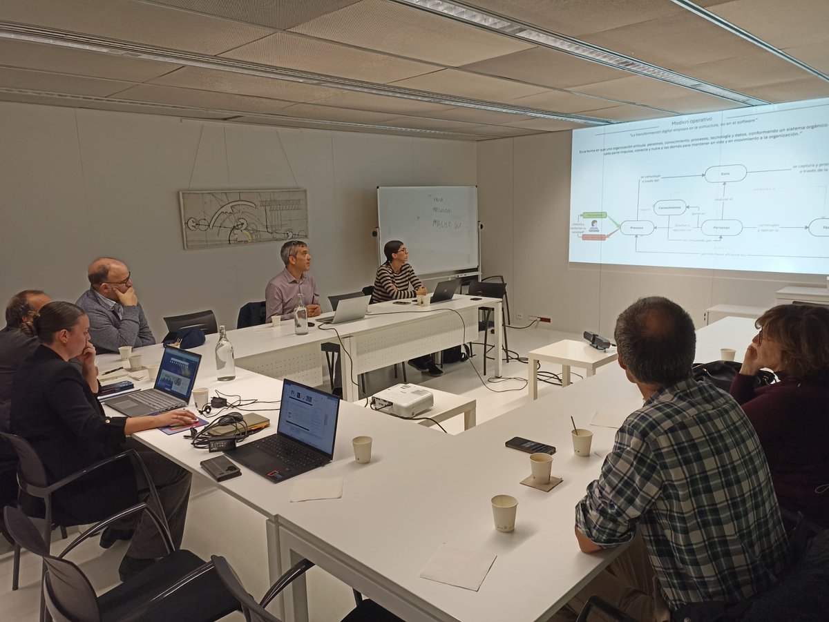 👥 Esta mañana hemos celebrado una nueva sesión del club de CIO´s de #ATANA.

En este encuentro Jorge Garcia, CIO de Mutua Navarra, ha explicado el modelo de sistema operativo interno para el ámbito de IT que tienen implementado en la compañía.