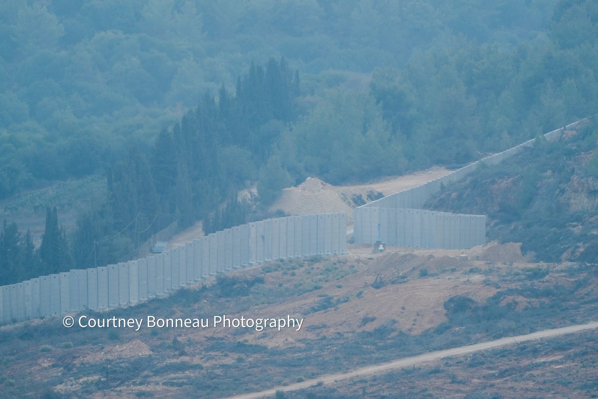 Attached are my photos from yesterday of the Polish UNIFIL position and several photos of the wall in the area the breach occurs. 

Statement from UNIFIL regarding breach of Lebanese land by the IDF:

In October, UNIFIL peacekeepers conducted a geospatial survey of a concrete