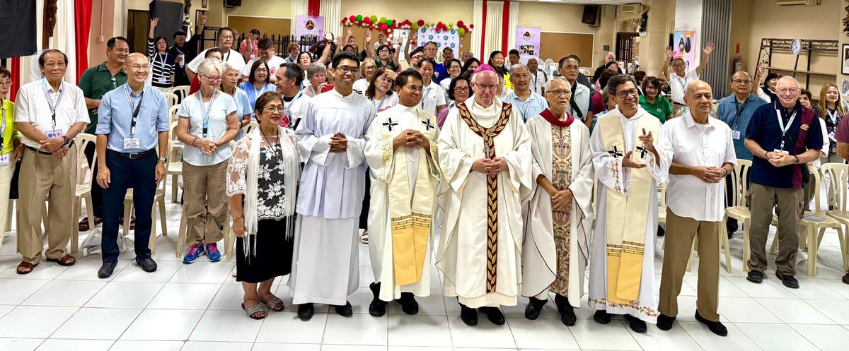 Mons. Saiz Meneses <a href="/ArzobispoSaiz/">José Ángel Saiz Meneses</a>: “Hemos sido enviados a evangelizar” 🇵🇭 Concluye el encuentro Asia-pacífico del <a href="/OMCC_cursillos/">OMCC</a> ▶️ archisevilla.org/mons-saiz-mene…