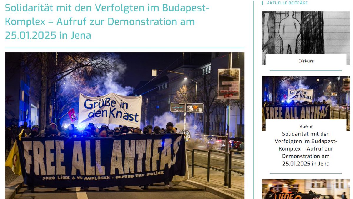 Wie das US-Außenministerium mitteilt, haben die USA die  „Antifa-Ost“ und drei weitere deutsche kriminelle Vereinigungen als  Terrororganisationen eingestuft. signal-online.de/usa-stufen-deu…