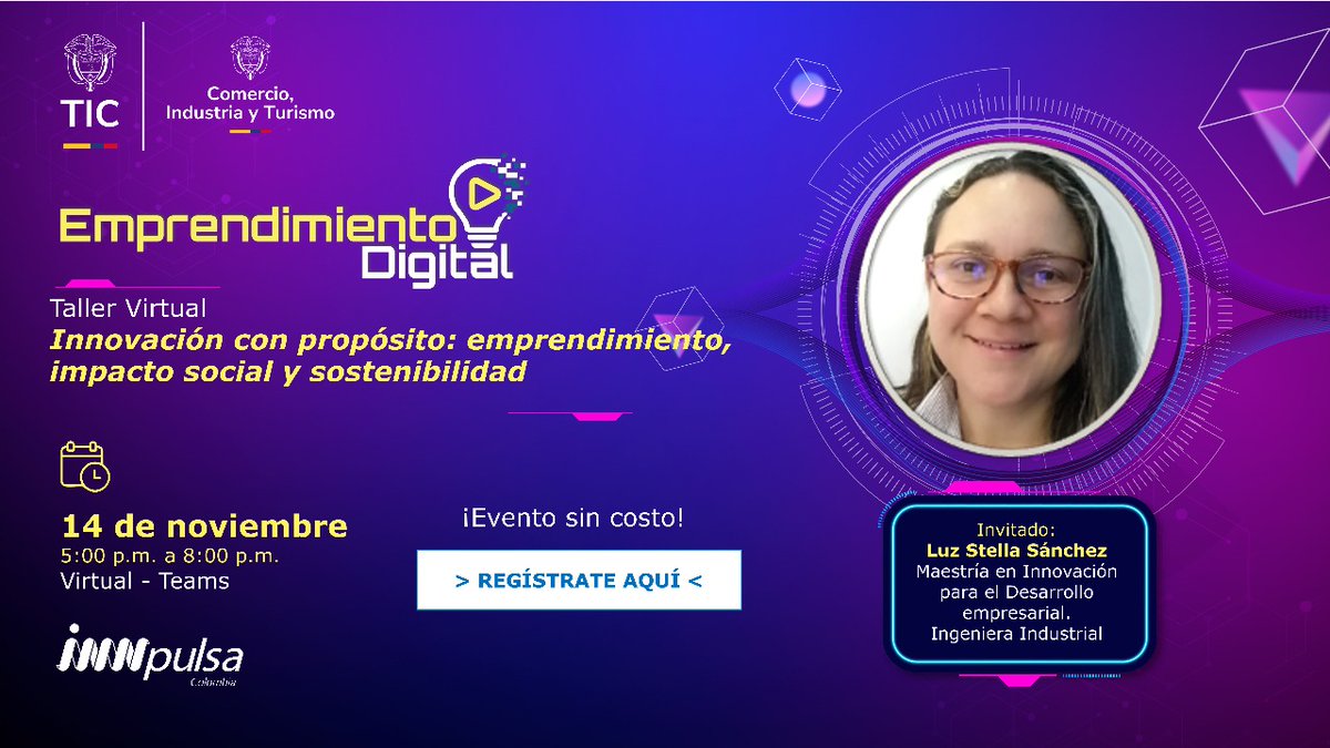 Transforma_Dig's tweet image. 🌍 #EmprendimientoDigital | ¡Es hoy!
La innovación con propósito comienza cuando decides transformar tus ideas en soluciones que generan impacto real.
Inscríbete al Taller y descubre cómo convertir tu visión en un modelo sostenible y listo para crecer.
bit.ly/4ozLxtz