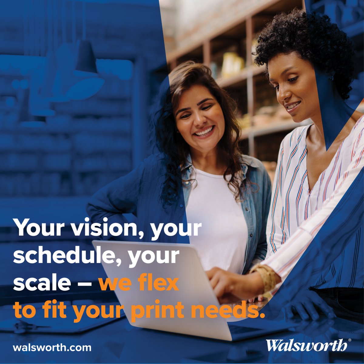 WalsworthCo's tweet image. Every retailer is unique. That’s why Walsworth adapts to your goals, timeline and scale – providing print solutions that move with your business.
#RetailPrint #Walsworth #RetailMarketing