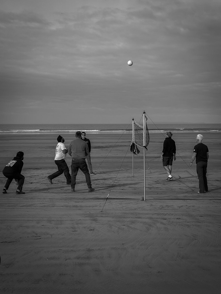 ‘Playing with the boys’ <a href="/northam/">northam</a>.burrows #devon #this_devon #circusgames #noballgamesallowed