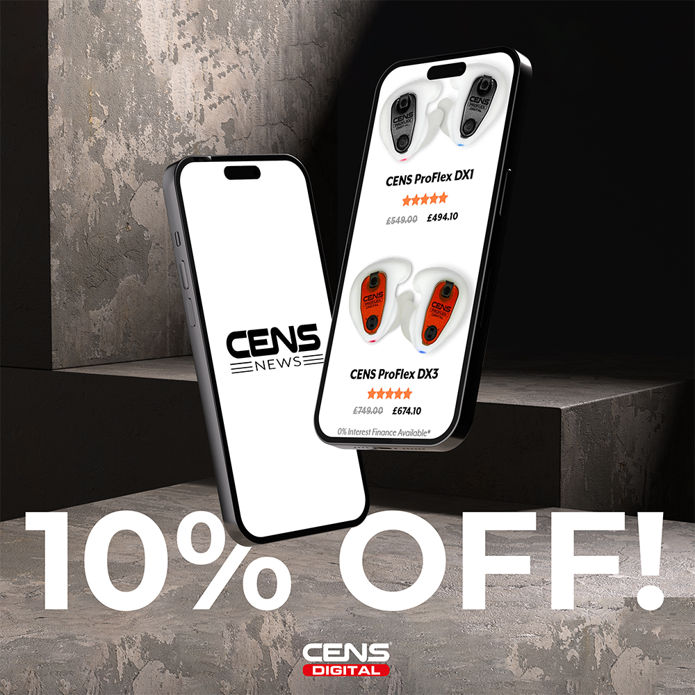 CENSdigital's tweet image. Get 10% off your first purchase when you sign up to CENS News! Sign up here: ow.ly/XsaR50XlBWg

#CENSforShooters #CENSdigital #hearingprotection #clayshooting #gameshooting #earplugs #fieldsports