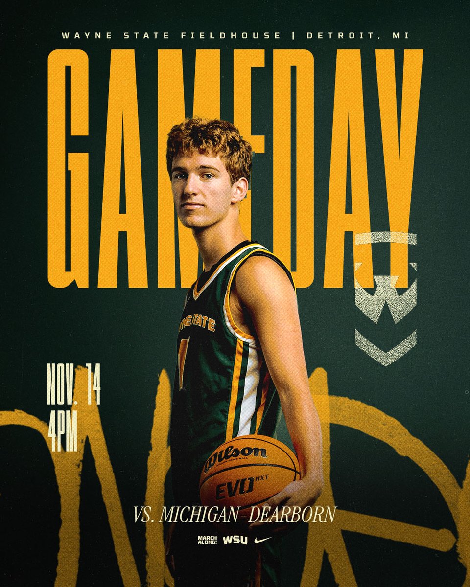 Taking on the Wolverines 😈

🆚| Michigan Dearborn
🗓️| Friday November 14th - 4pm
🏟️| Wayne State Fieldhouse, Detroit, MI

#REPthe313