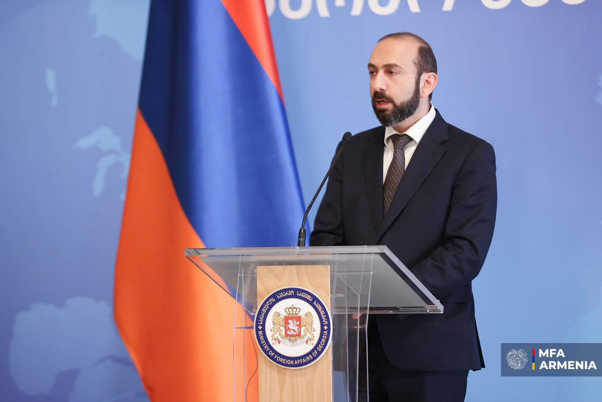 armenpress's tweet image. Opening of the Gyumri–Kars railway could become important part of the Europe–Central Asia transport chain - FM @AraratMirzoyan 

armenpress.am/en/article/123…