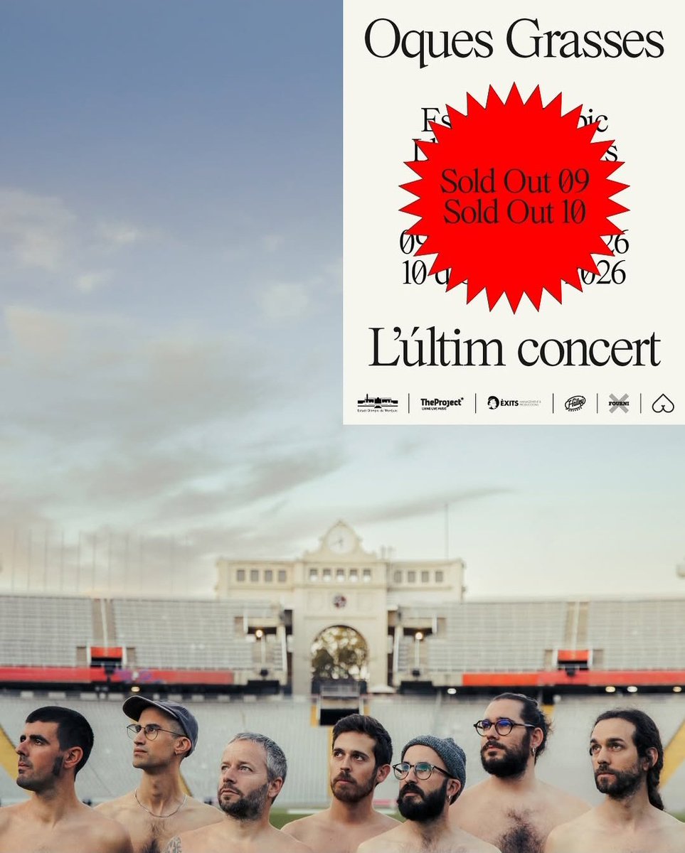 Mentre uns releguen el català a tres estrofes i fan cantar l'Escolania de Montserrat en castellà, els altres omplen l'Estadi Olímpic dos dies seguits cantant en català. Gràcies, Oques Grasses, per fer història.