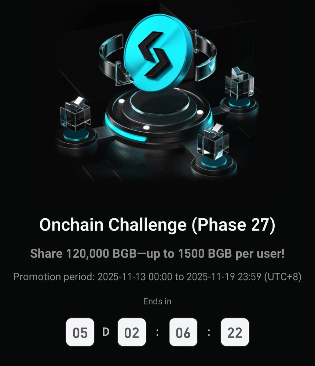 Krypto_Trinity's tweet image. Good New Guys  The 27th Onchain Challenge is now live🔥

You don’t wanna miss out Compared to previous events, this event removes the daily limit on points, offering "no daily limit on points, increased transaction volume, and upcoming point adjustments a whole New level !! 

Set…