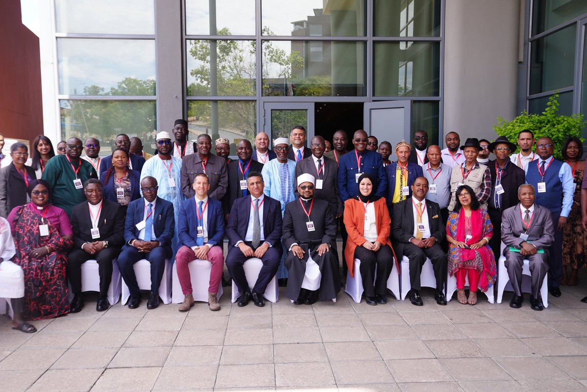 KAICIID participated in the 5th AU Interfaith Dialogue Forum in #Windhoek #Namibia, where the Senior Programme Manager for Africa region delivered opening remarks and led sessions on reparative justice and faith-based leadership.

“Faith leaders can guide communities toward