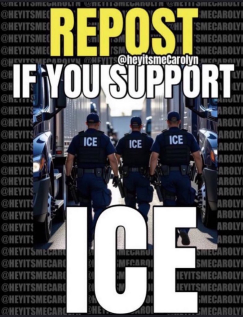 Do you support ICE? 🤔

YES or NO