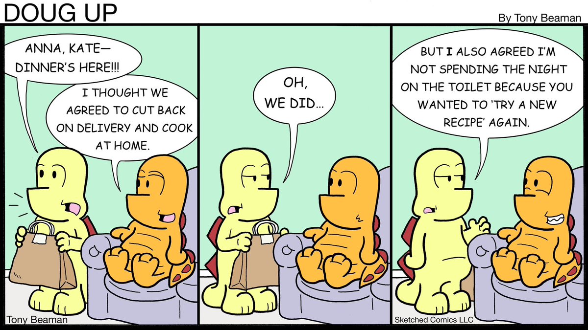 comics_sketched's tweet image. New comic!!! 
#webcomics #comics #doordash