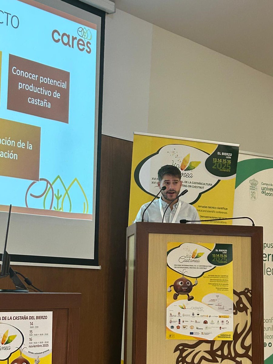 🌰En <a href="/BioCastanea/">Biocastanea 2025</a> hemos explicado el <a href="/ProyectoCARES/">Proyecto CARES</a> y cómo los modelos técnico-económicos evalúan la rentabilidad del aprovechamiento de castaña, integrando producción, rendimientos y #biodiversidad para una #gestiónsostenible

#ProyectosPRTR #PlanDeRecuperación <a href="/FBiodiversidad/">Fundación Biodiversidad</a>