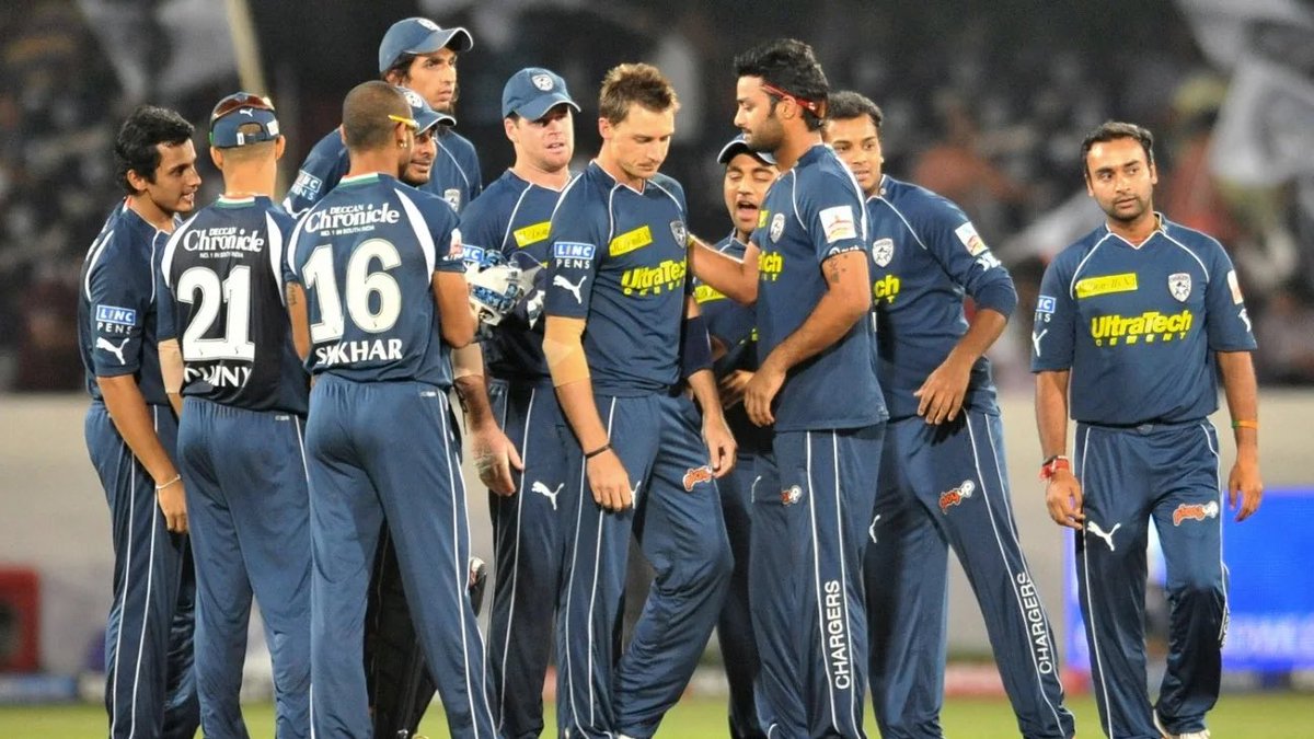 Aditya_153's tweet photo. @cricbuzz Iconic Deccan Chargers. https://t.co/ksrSpKCkiM