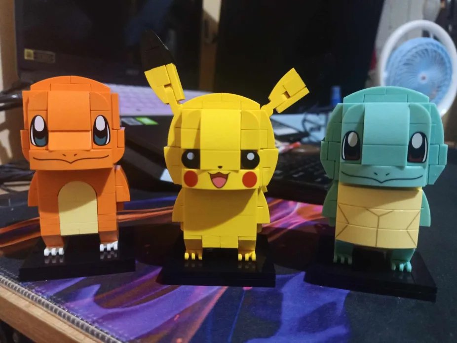 asterrrblueee's tweet image. 🧱✨ Brick by brick, stress melts away… Charmander, Pikachu, Squirtle—assembled with love and chill vibes. No battles, just peaceful builds and pixel-perfect joy.

@ORBT_Protocol  #Pokémon #BrickBuilds #RelaxMode