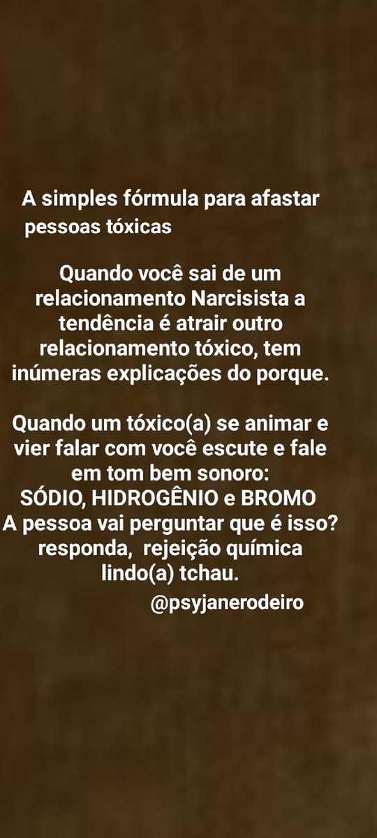 psyjanerodeiro's tweet image. Vivendo em uma era de pessoas tóxicas, precisamos usar um pouco de irônia para não sermos rudes com essas pessoas que tornam o dia do outro difícil.