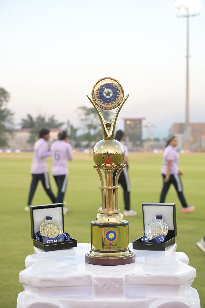 The trophy for the IDFC FIRST Bank Sr. Women’s Inter Zonal T20 Tournament was unveiled by Shri Devajit Lon Saikia, Hon. Secretary, BCCI, at the Nagaland Cricket Stadium, Sovima.
#NCA #BCCI #WomensCricket #InterZonalT20 #NagalandCricketStadium #Nagaland #IndianCricket