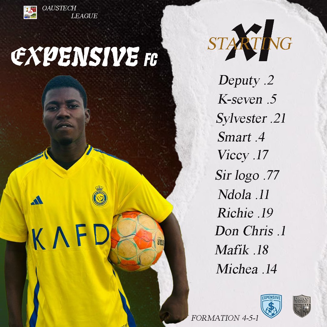 OaustechL25's tweet photo. Both Teams XI https://t.co/G959fZGoRo