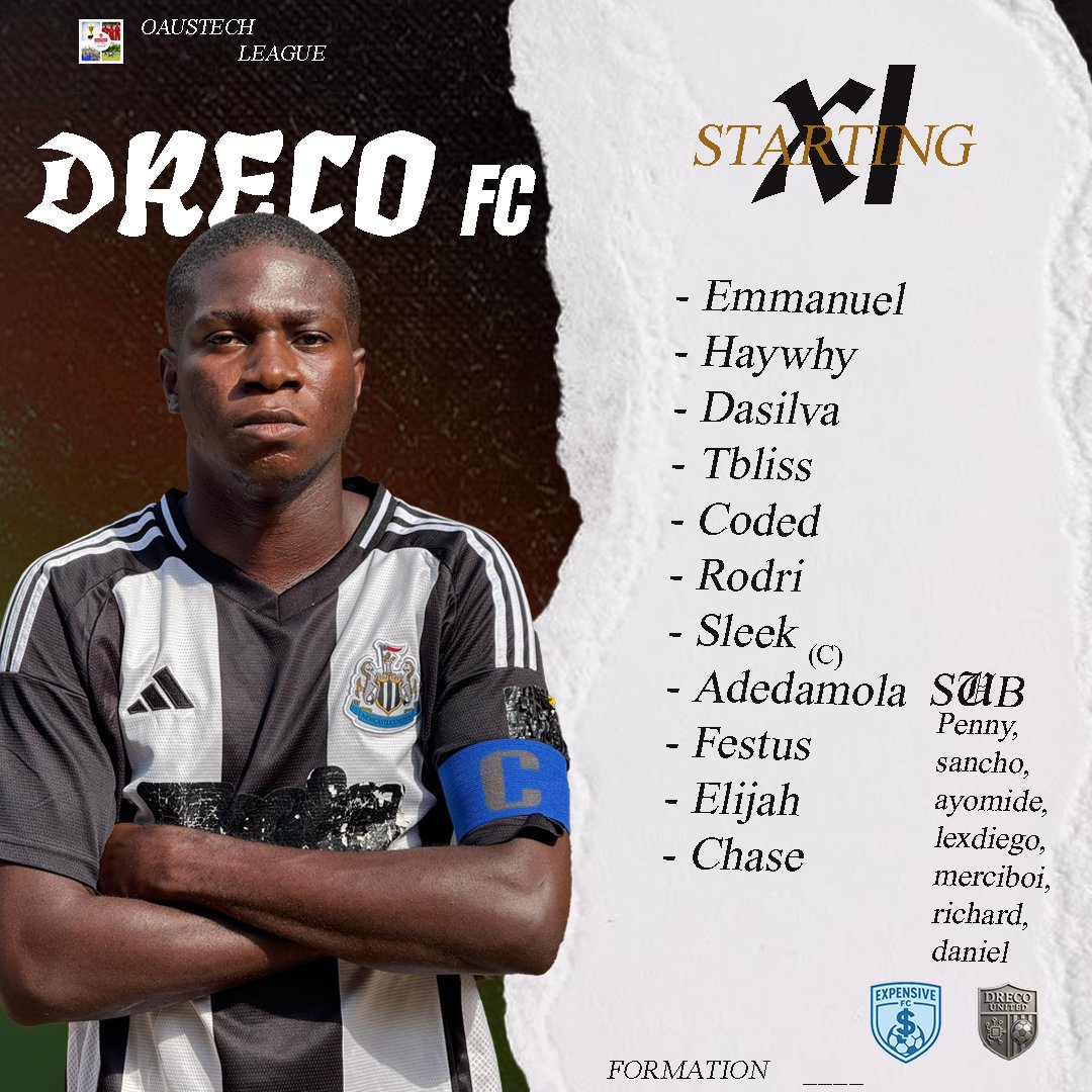OaustechL25's tweet photo. Both Teams XI https://t.co/G959fZGoRo