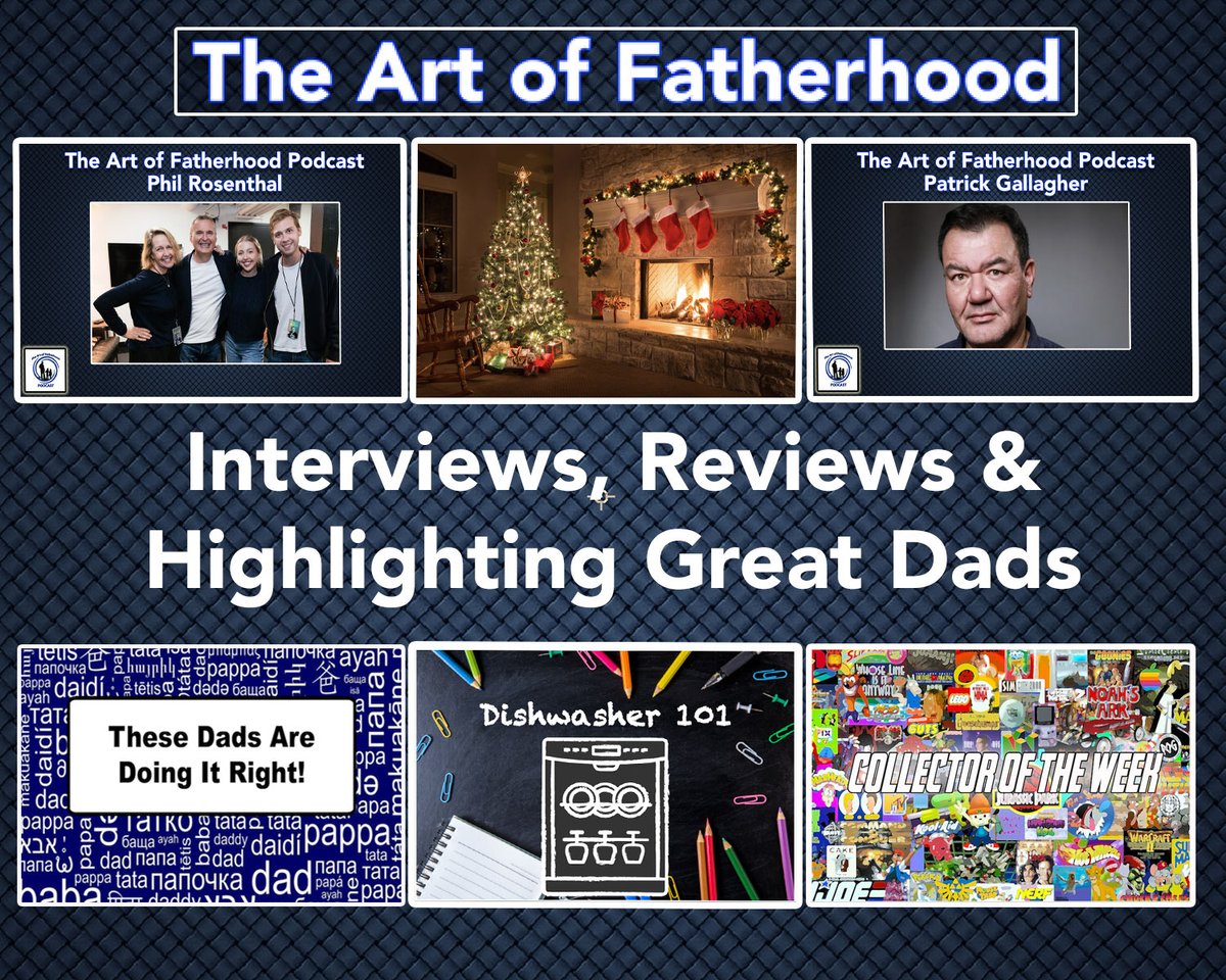 <a href="/PhilRosenthal/">Phil Rosenthal</a> <a href="/rydertoys/">Ryder Toys</a> <a href="/paramountplus/">Paramount+</a> 8. If you like this make sure you follow me at
<a href="/ArtEddy3/">DadatWork</a> Make sure you download and subscribe to my #podcast, The Art of Fatherhood and check out my site over at artoffatherhood.net.  #FridayFeeling #fatherhood #FatherhoodFriday