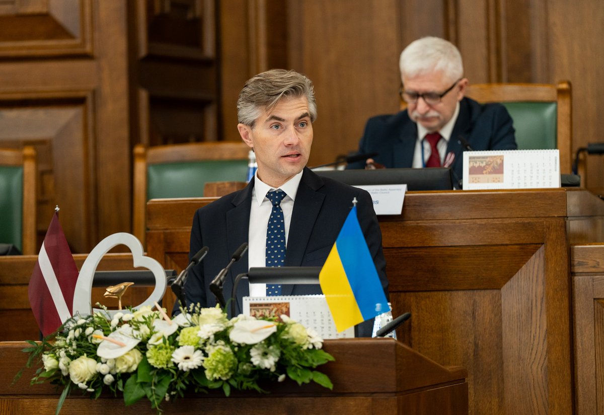 🤝Today, the Joint Statement of the 31st Baltic Council was signed, showcasing that the Baltic States prioritise their unity with each other!

Photos: Ieva Ābele and Reinis Inkēns

#balticstates #balticassembly #BCM