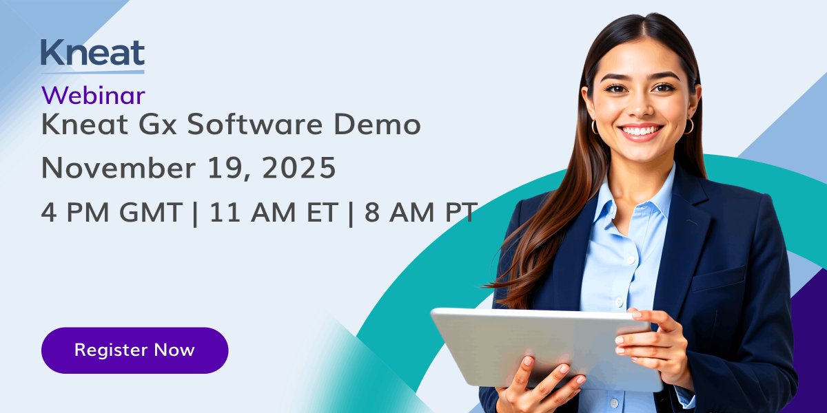 KneatSoftware's tweet image. Your Kneat Gx #demo is just around the corner. 📅 

See how to enhance compliance, reduce cycle time, and access real-time validation status.

🎧 Join us live on Wed, Nov 19: hubs.li/Q03SQG580
#DigitalValidation