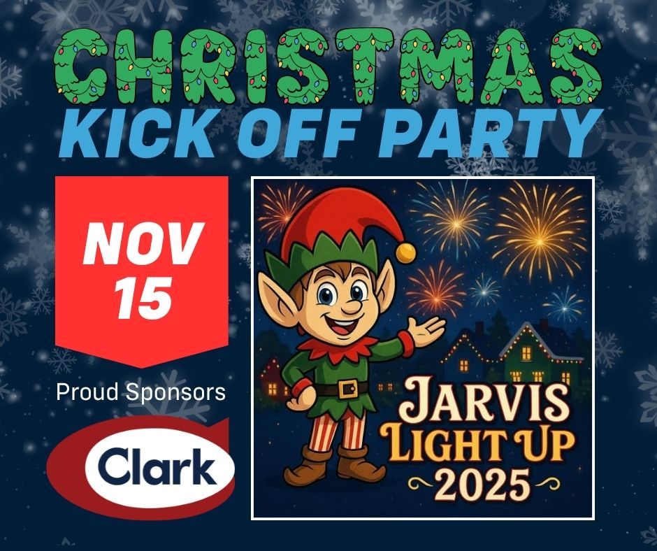 We’re proud to support Jarvis Light Up 2025! 🎄
Join us Nov. 15 | 6–8 PM | Downtown Jarvis for the Coca-Cola Kickoff Party — live music, holiday fun &amp; the start of the Toys, Tots &amp; Tushies Drive.
Bring a donation for a chance to win a Kubota RTV! 🚜
#JarvisLightUp #SupportLocal