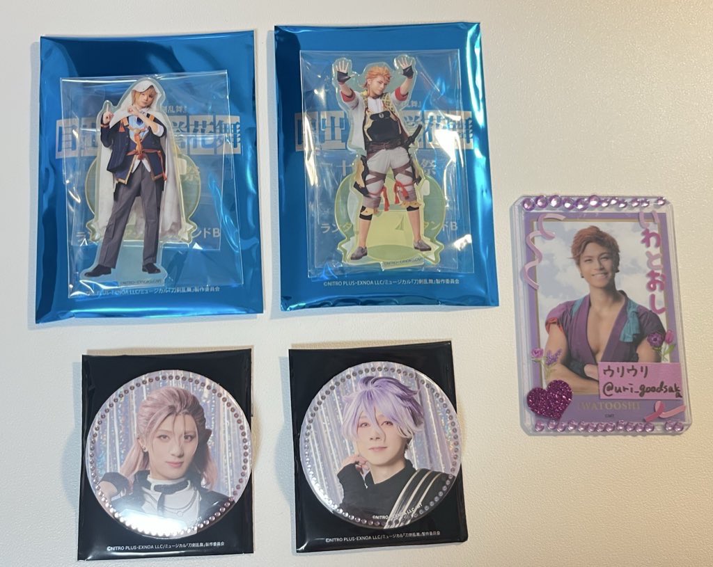 交換]ミュージカル刀剣乱舞 目出度歌誉花舞 十周年祝賀祭 (譲)アクスタ