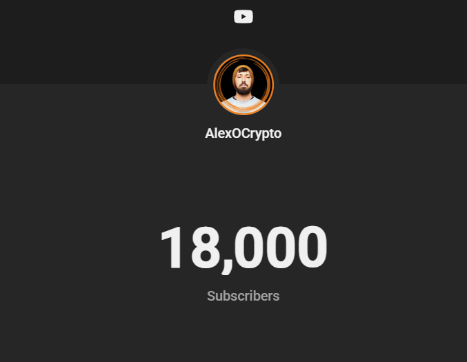 AlexOCrypt0's tweet image. Thanks Family