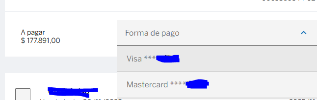 mbragachini's tweet photo. @bbva no sale cuenta para pagar servicios. Solo aparecen las tarjetas porque? https://t.co/5Vv01rrtms