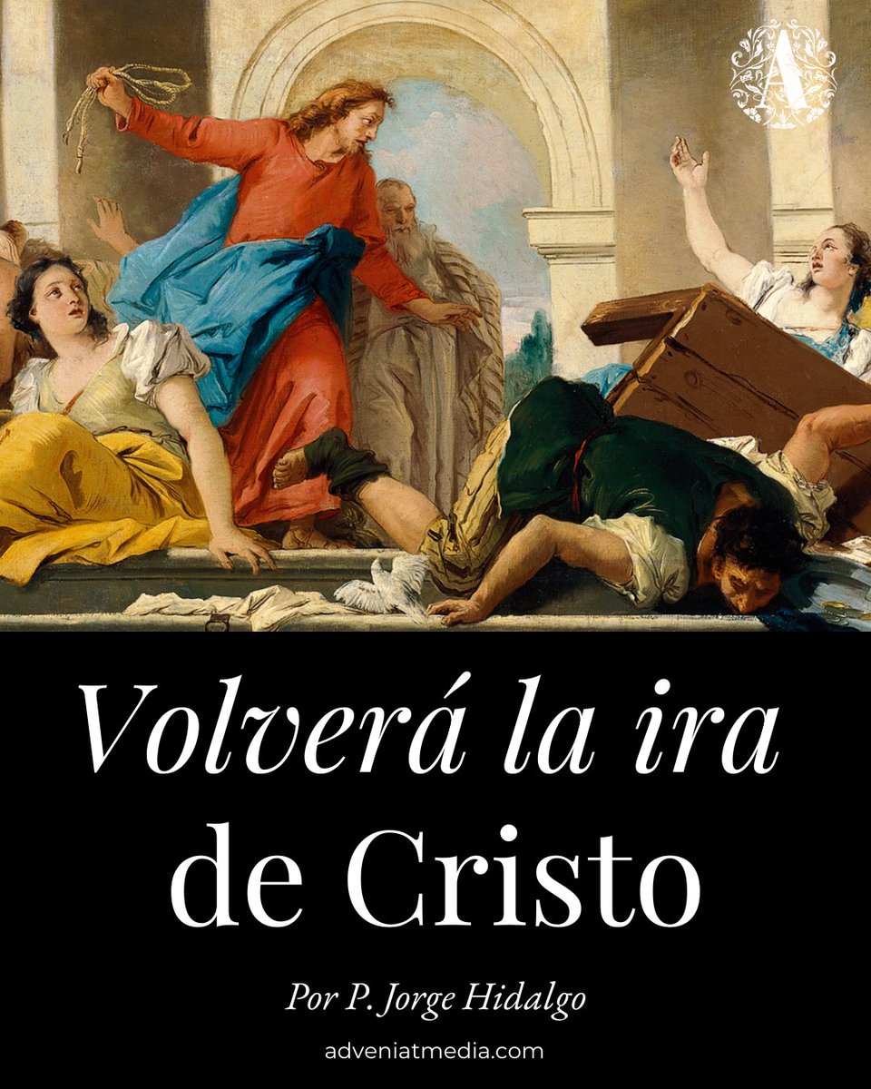 LuzyTradicion's tweet photo. Volverá la ira de Cristo.
Por la falta de pureza a causa de aquellos que contaminan la Santidad de la Iglesia, una vez más Nuestro Señor Jesucristo manifestará su santa ira.
Lee el artículo en el enlace:
https://t.co/7cFwkzUBdq https://t.co/WonKbZWOB9