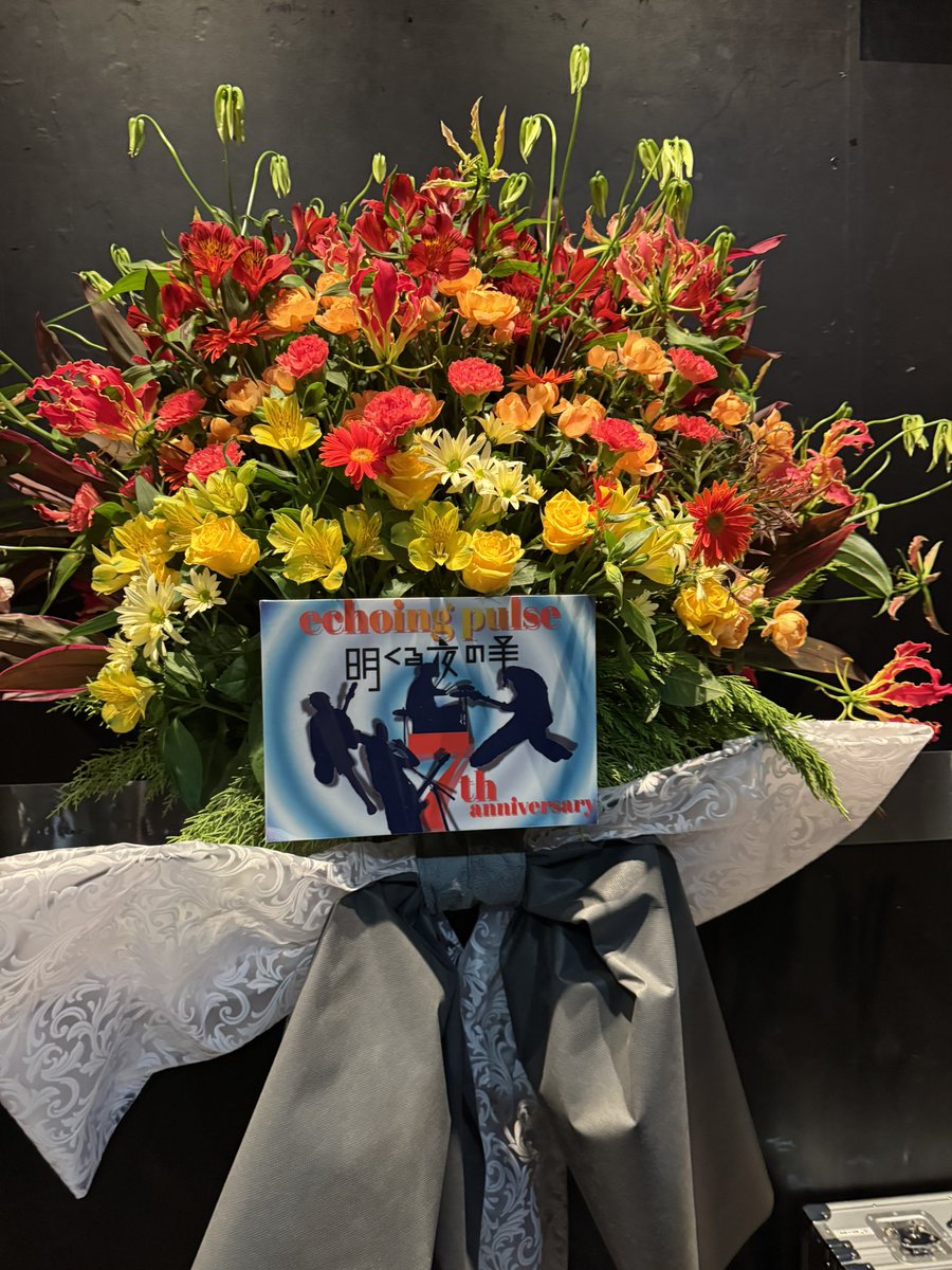 ChickenKnife7's tweet image. 今日は恵比寿LIQUIDROOM
明くる夜の羊
 7th anniversary oneman live
「 echoing pulse 」

めちゃめちゃめちゃ良いライブだったー！
そこにあってとか久しぶりで嬉し！
7周年にメジャーデビューおめでとう🎉
楽しかった！