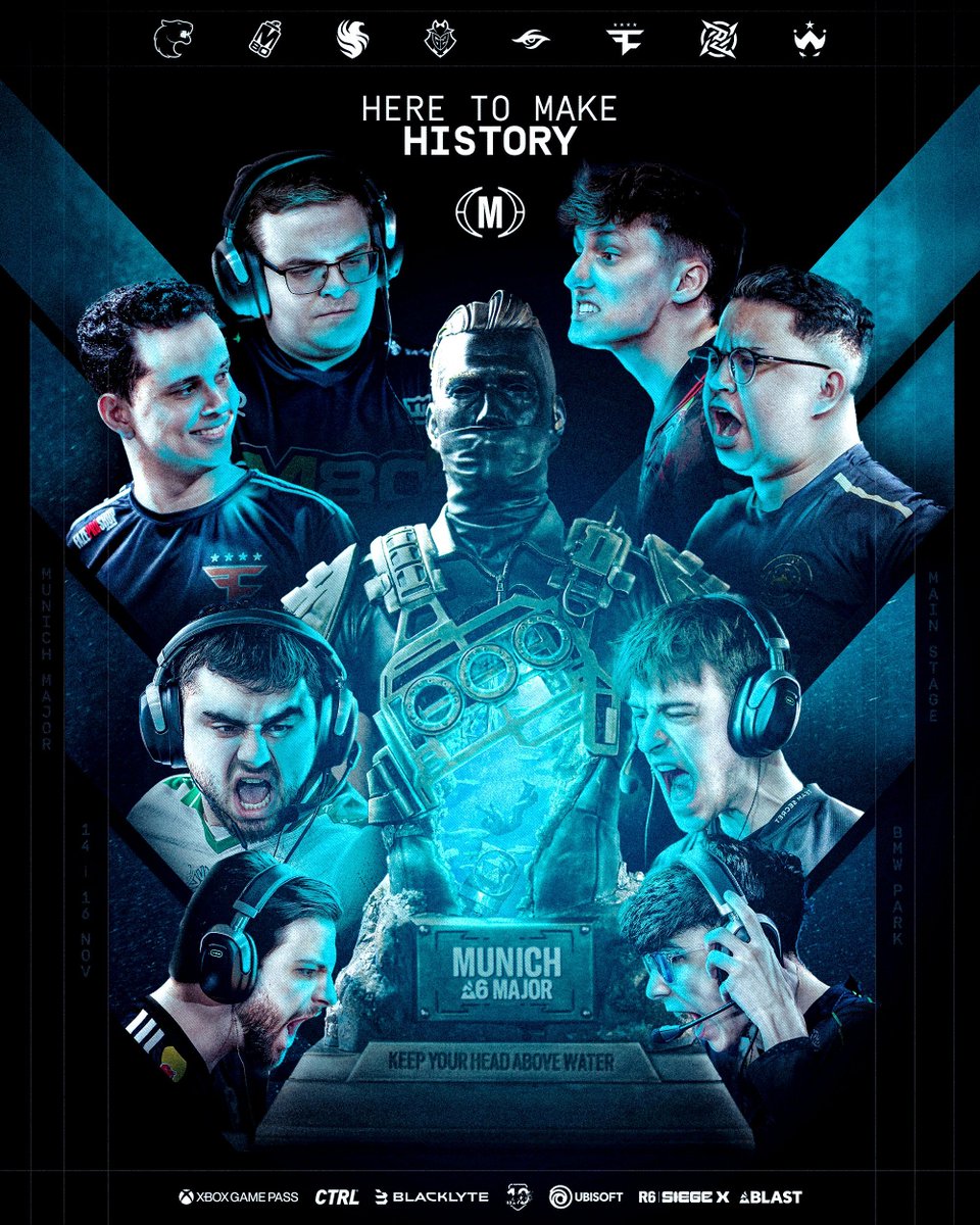 🔥 المين ستيج لميجور ميونخ وصل!

6 فرق تتنافس على 750,000$ ومقاعد SI!

⚔️ فيز وفالكونز ينتظرون نتائج اليوم لخطف مقعد مبكر بالنهائي بكرا.

🔥 أما G2، WILDCARD، M80، SECRET يتقاتلون باللور براكيت

يوم حاسم راح يشهد خروج تيمات

🎥 البث العربي الرسمي:
twitch.tv/rainbow6AR
<a href="/Zrzor91/">Mohamed Esmat</a>