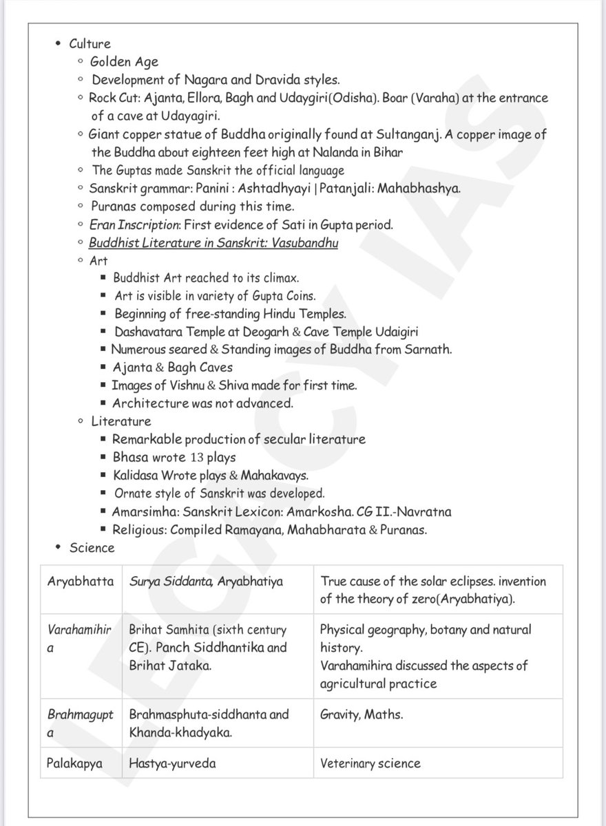 Legacy_ias's tweet image. Ancient and Medieval History is one of the most overlooked sections by UPSC aspirants — yet UPSC repeatedly asks questions from this portion in both Prelims and Mains.

To make your preparation easier, we’ve compiled all the most important, exam-worthy points into one…